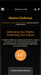 Mobile Screenshot of narinsdefense.com